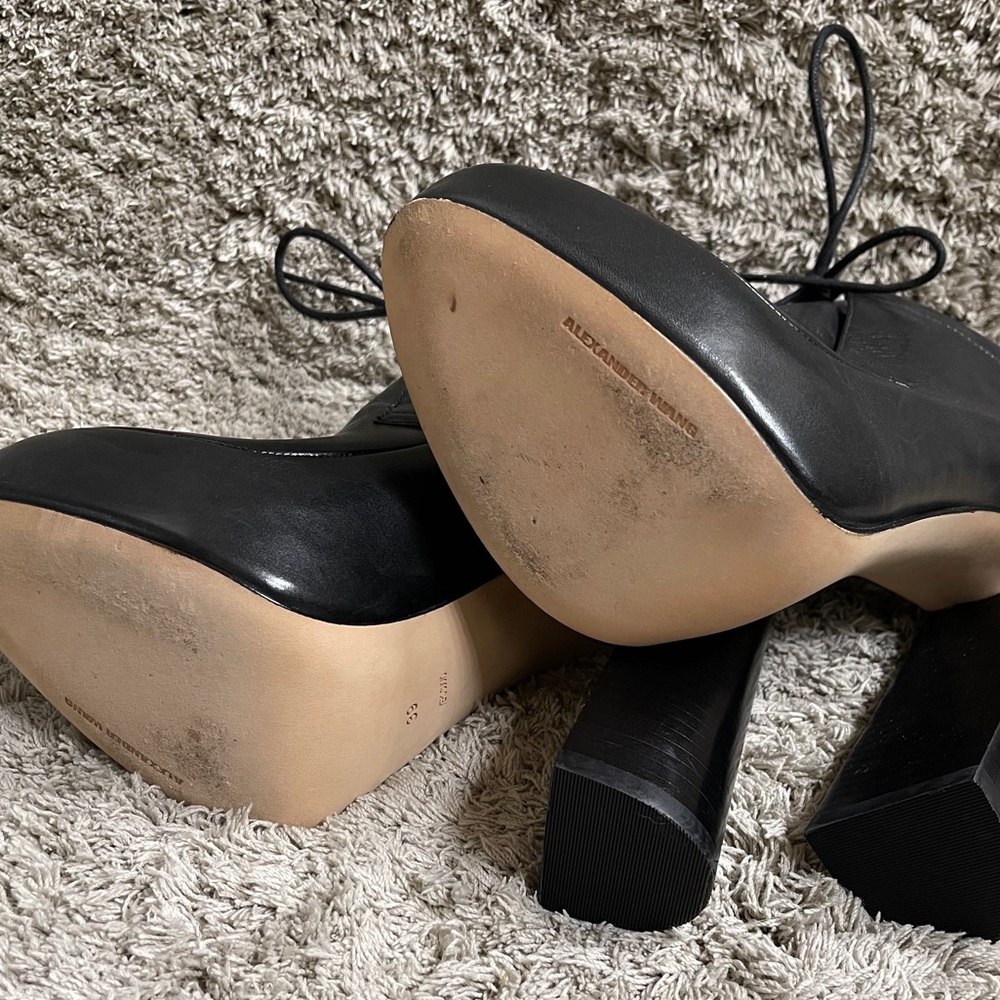 Alexander Wang Constance Black Platform Boots - image 6